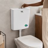 Wahkit Toilet & Urinal Wahkit White Toilet Cistern in Plastic - C1001-T