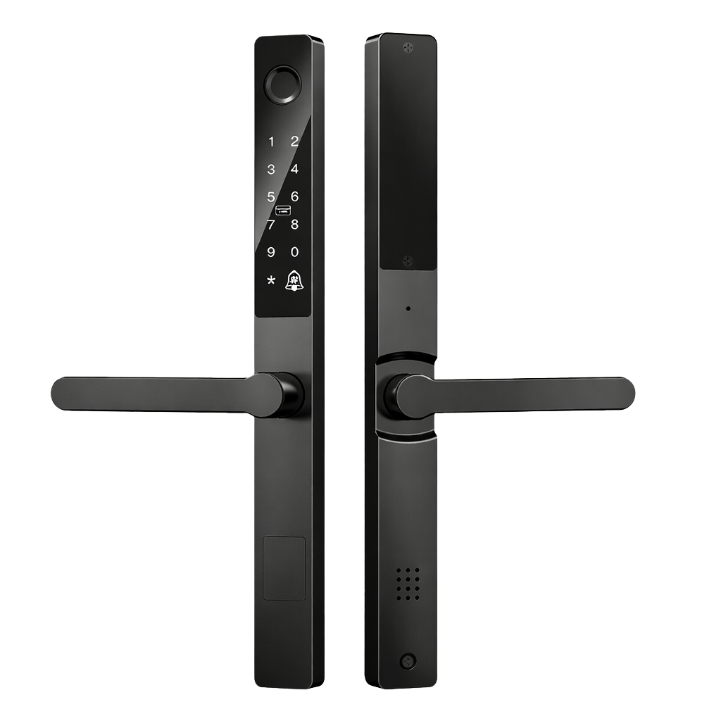 Westa Smart Locks & Digital Access Westa 1P68 Waterproof Narrow Smart Door Lock with Fingerprint, Password & App Control for Aluminium Doors - WHL05-3585