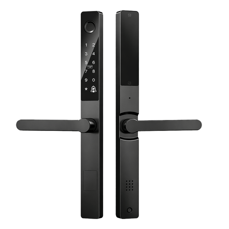 Westa Smart Locks & Digital Access Westa 1P68 Waterproof Narrow Smart Door Lock with Fingerprint, Password & App Control for Aluminium Doors - WHL05-3585