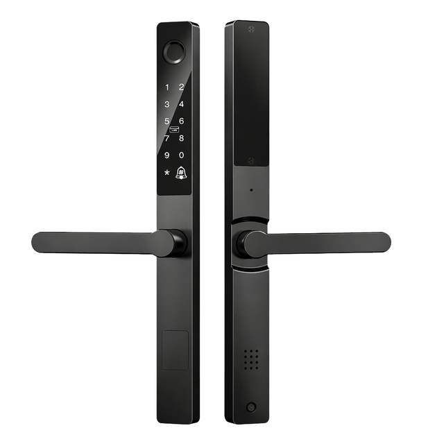 Westa Smart Locks & Digital Access Westa 1P68 Waterproof Narrow Smart Door Lock with Fingerprint, Password & App Control for Aluminium Doors - WHL05-3585