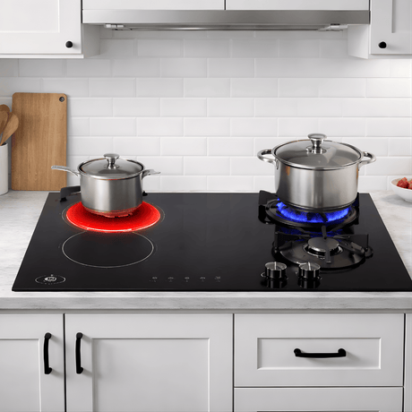 Westa Kitchen Appliances Westa 60cm 2 Gas + 2 Electric Combined Hob - T600-G21E2