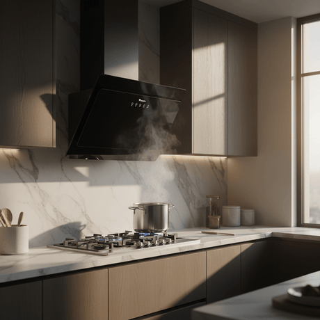 Westa Kitchen Appliances Westa 60cm Hinged Glass Range Hood - H600-CX01S