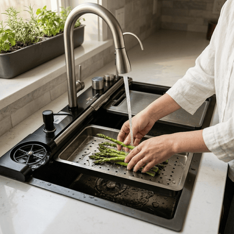 Westa Kitchen Sink Westa 7 Key Multi-Function Smart Sink - EVS-04-1