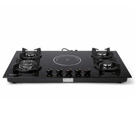 Westa Kitchen Appliances Westa 90cm 4 Gas + 1 Electric Combined Hob - T900-G12