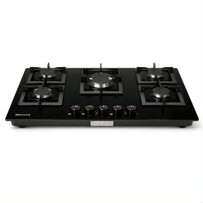 Westa Kitchen Appliances Westa 90cm 5 Burner Gas Hob Square Design - T900-F11