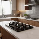 Westa Kitchen Appliances Westa 90cm 5 Burner Gas Hob Square Design - T900-F11