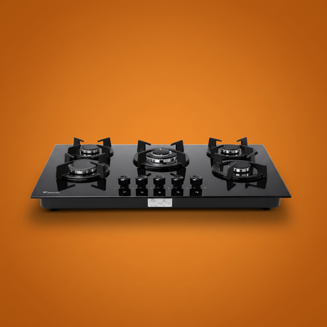 Westa Kitchen Appliances Westa 90cm 5 Burner Gas Stove With Hob Round Design - T900-G11