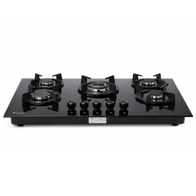 Westa Kitchen Appliances Westa 90cm 5 Burner Gas Stove With Hob Round Design - T900-G11