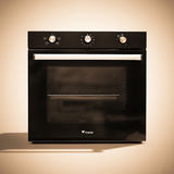 Westa Kitchen Appliances Westa Black Electric & Gas Oven - MFA 614