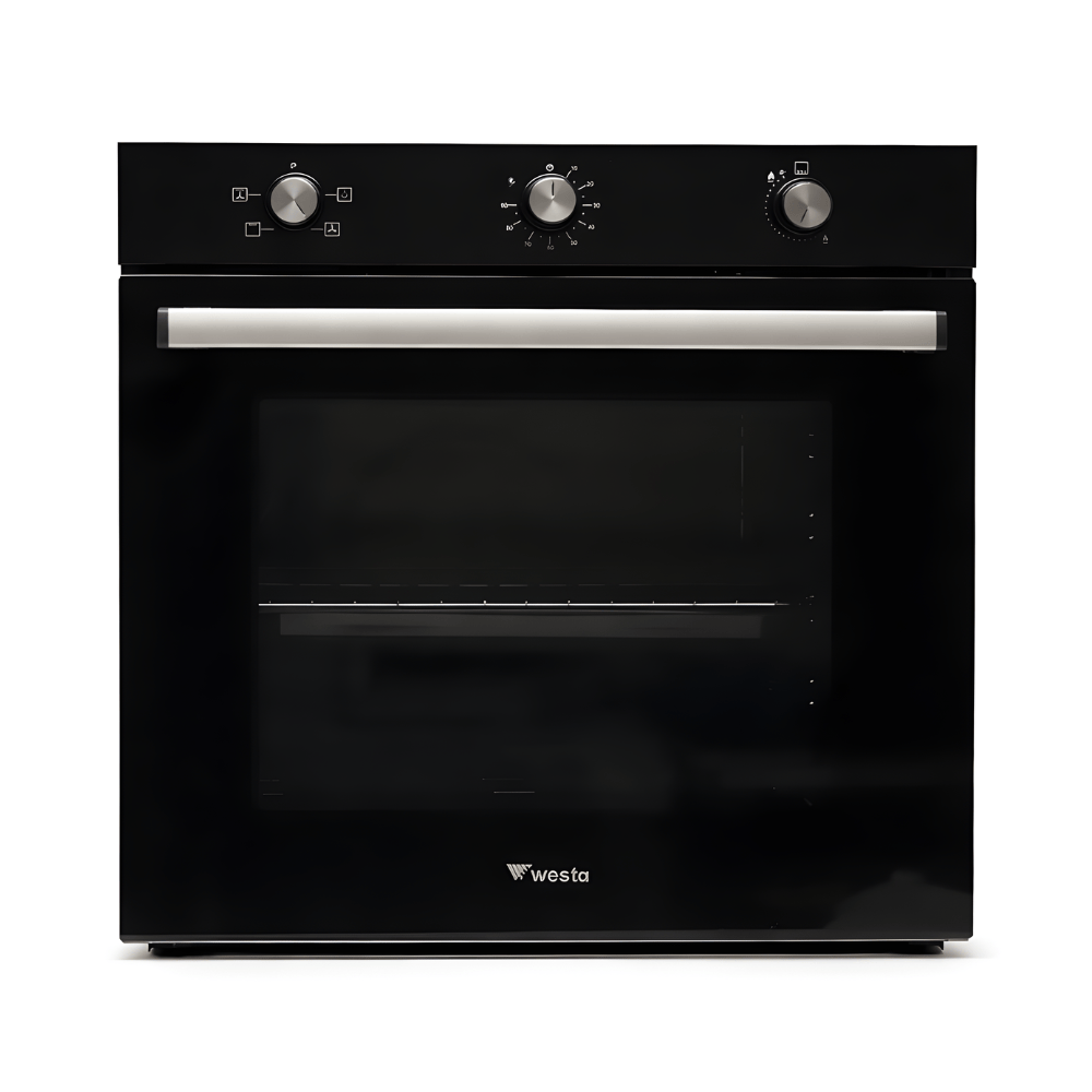 Westa Kitchen Appliances Westa Black Electric & Gas Oven - MFA 614