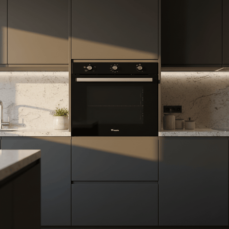 Westa Kitchen Appliances Westa Black Electric & Gas Oven - MFA 614