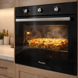 Westa Kitchen Appliances Westa Black Electric & Gas Oven - MFA 614
