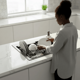 Westa Kitchen Sink Westa Black Kitchen Sink with Soap Dispenser - 5040 TS