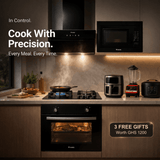 Westa Kitchen Appliance Westa Built-In Kitchen Appliance Set | 60cm Hood + Oven + Gas Hob + Microwave + 3 Free Gifts (Rice Cooker, Blender & Air Fryer)