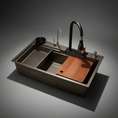 Westa Kitchen Sink Westa Grey Kitchen Sink - 8250 FY