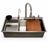 Westa Kitchen Sink Westa Multifunctional Waterfall Kitchen Sink with Faucet & Workstation Accessories - 8250 FY