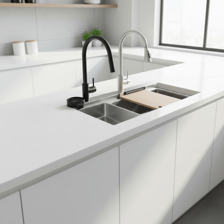 Westa Kitchen Sink Westa Silver Kitchen Sink - 8245 FY