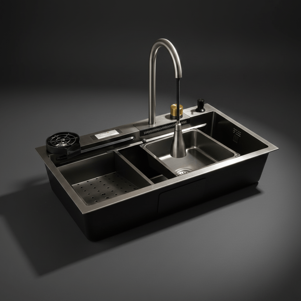 Westa Kitchen Sink Westa Single - Nano Bronze Kitchen Sink - 7546