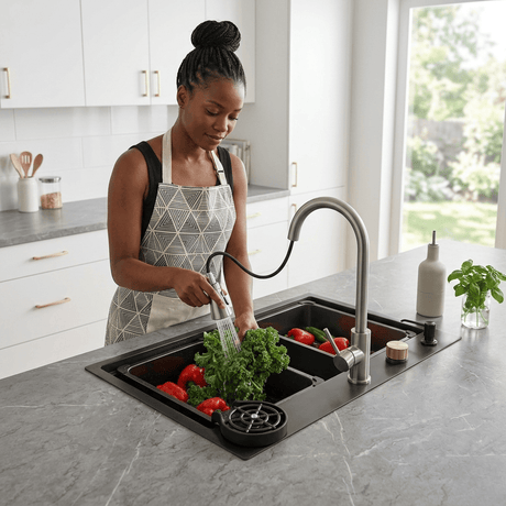 Westa Kitchen Sink Westa Single - Nano Bronze Kitchen Sink - 8245