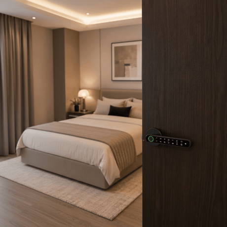 Westa Smart Locks & Digital Access Westa Smart Lever Door Lock with Fingerprint, Passcode & Bluetooth App Unlock for Interior Doors - WHS2-60/70