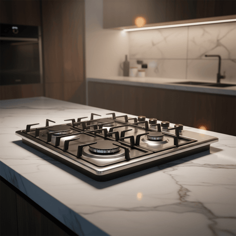 Westa Kitchen Appliances Westa Stainless Steel 4 Burner Built-in Gas Hob - T600-S21