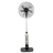 Willed Fan & Cooler Psychoteq 18" Solar Breeze Rechargeable Solar Fan 30,000mAh with Bluetooth Speaker, Remote Control & 20W Solar Panel - Music Version