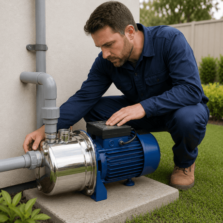 WIZZ Booster Pressure Pumps Wizz Stainless Steel Self Priming Jet Pump - WJS Series