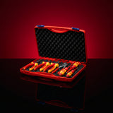 Knipex 7 Pieces Tool Box Red S/S Electrical Set - K-002115