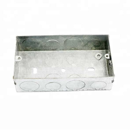 Y&W Electrical Accessories Y&W Galvanized Steel Conduit Box - 3x3 & 3x6