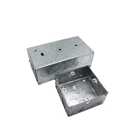 Y&W Electrical Accessories Y&W Galvanized Steel Conduit Box - 3x3 & 3x6