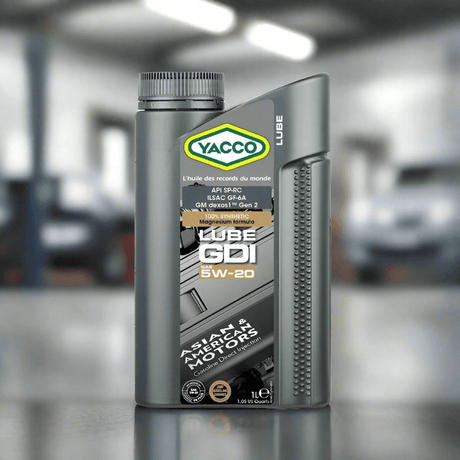 Yacco Engine Oils & Vehicle Fluids Yacco 100% Synthetic Engine Oil 1L/4L - LUBE GDI SAE 5W20