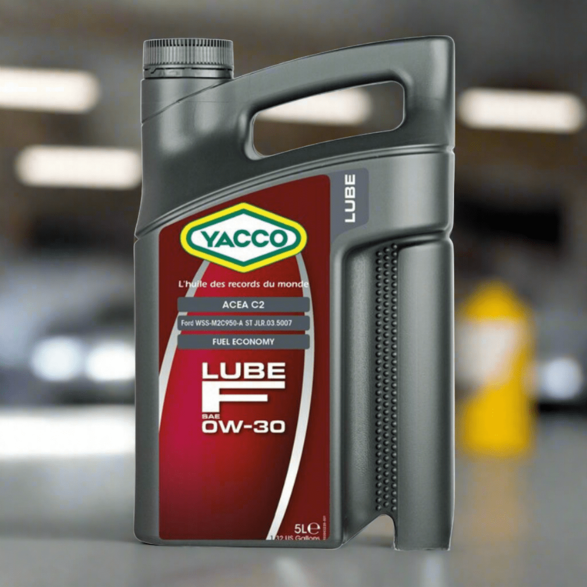 Yacco Engine Oils & Vehicle Fluids Yacco 100% Synthetic Engine Oil 1L/5L - LUBE F SAE 0W30