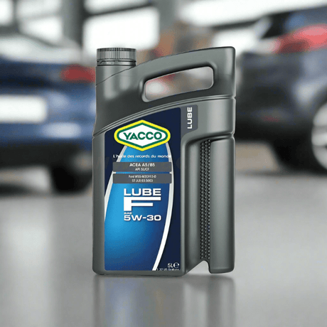Yacco Engine Oils & Vehicle Fluids Yacco 100% Synthetic Engine Oil 1L/5L - LUBE F SAE 5W30