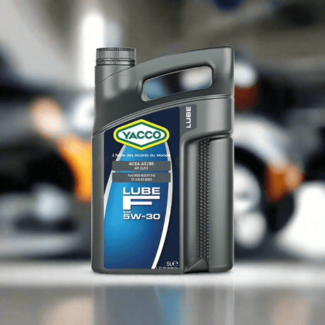 Yacco Engine Oils & Vehicle Fluids Yacco 100% Synthetic Engine Oil 1L/5L - LUBE F SAE 5W30