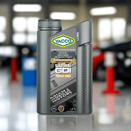 Yacco Engine Oils & Vehicle Fluids Yacco 100% Synthetic Engine Oil 1L/5L - LUBE GDI SAE 10W30