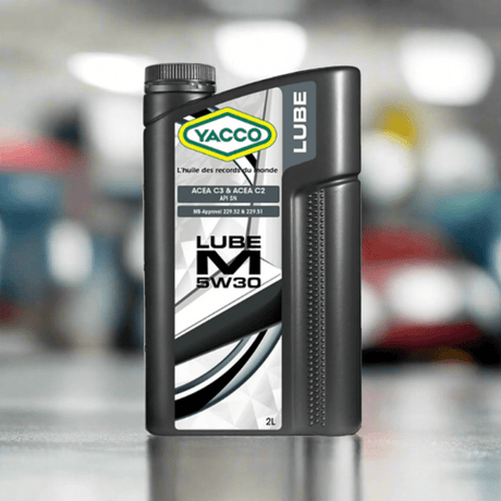 Yacco Engine Oils & Vehicle Fluids Yacco 100% Synthetic Engine Oil 1L/5L - LUBE M SAE 5W30