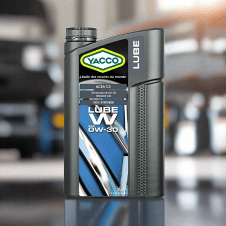 Yacco Engine Oils & Vehicle Fluids Yacco 100% Synthetic Engine Oil 1L/5L - LUBE W SAE 0W30