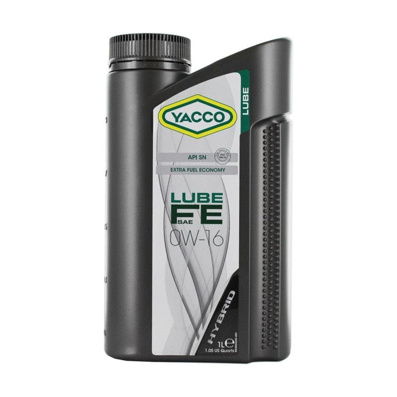 Yacco Engine Oils & Vehicle Fluids Yacco 100% Synthetic Engine Oil 4L - LUBE FE SAE 0W16