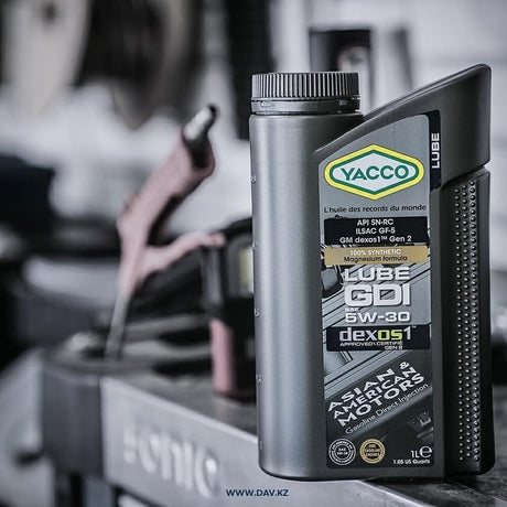 Yacco Engine Oils & Vehicle Fluids Yacco 100% Synthetic Oil for Gasoline Engines 1L/4L/5L - GDI SAE 5W30