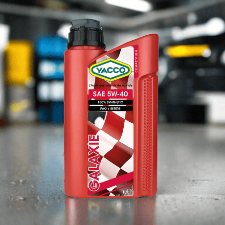 Yacco Motor Oil and Fluids Yacco 100% Synthetic Racing Engine Oil 1L - GALAXIE SAE 5W40