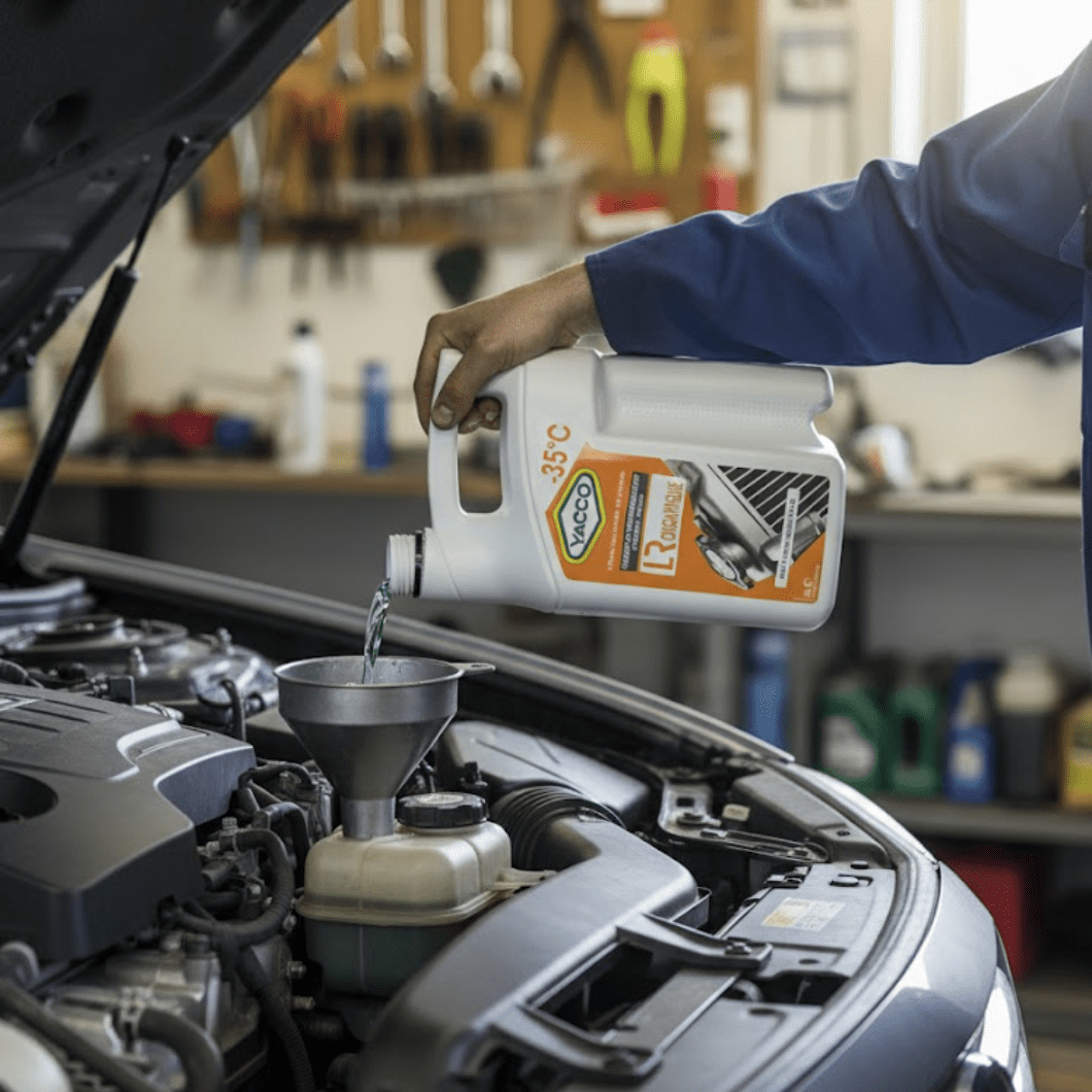 Yacco Engine Oils & Vehicle Fluids Yacco Organic Anti Freeze Coolant 5L - LR-35