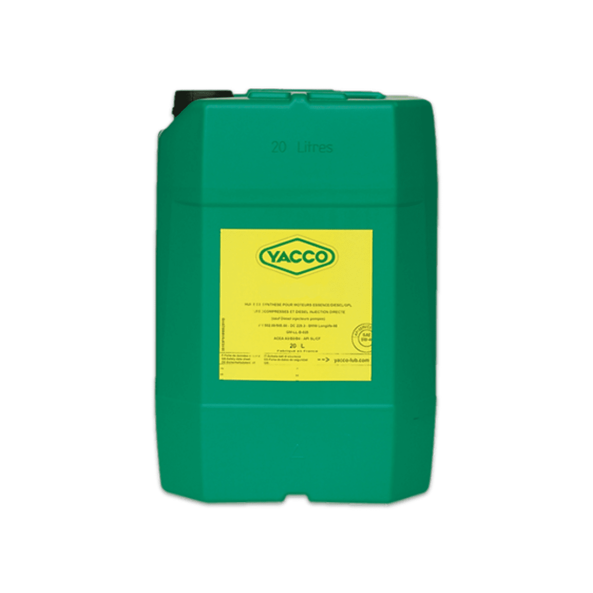 Yacco Engine Oils & Vehicle Fluids Yacco Premium Mineral Engine Oil 20L/208L- TRANSPRO 25 SAE 20W50