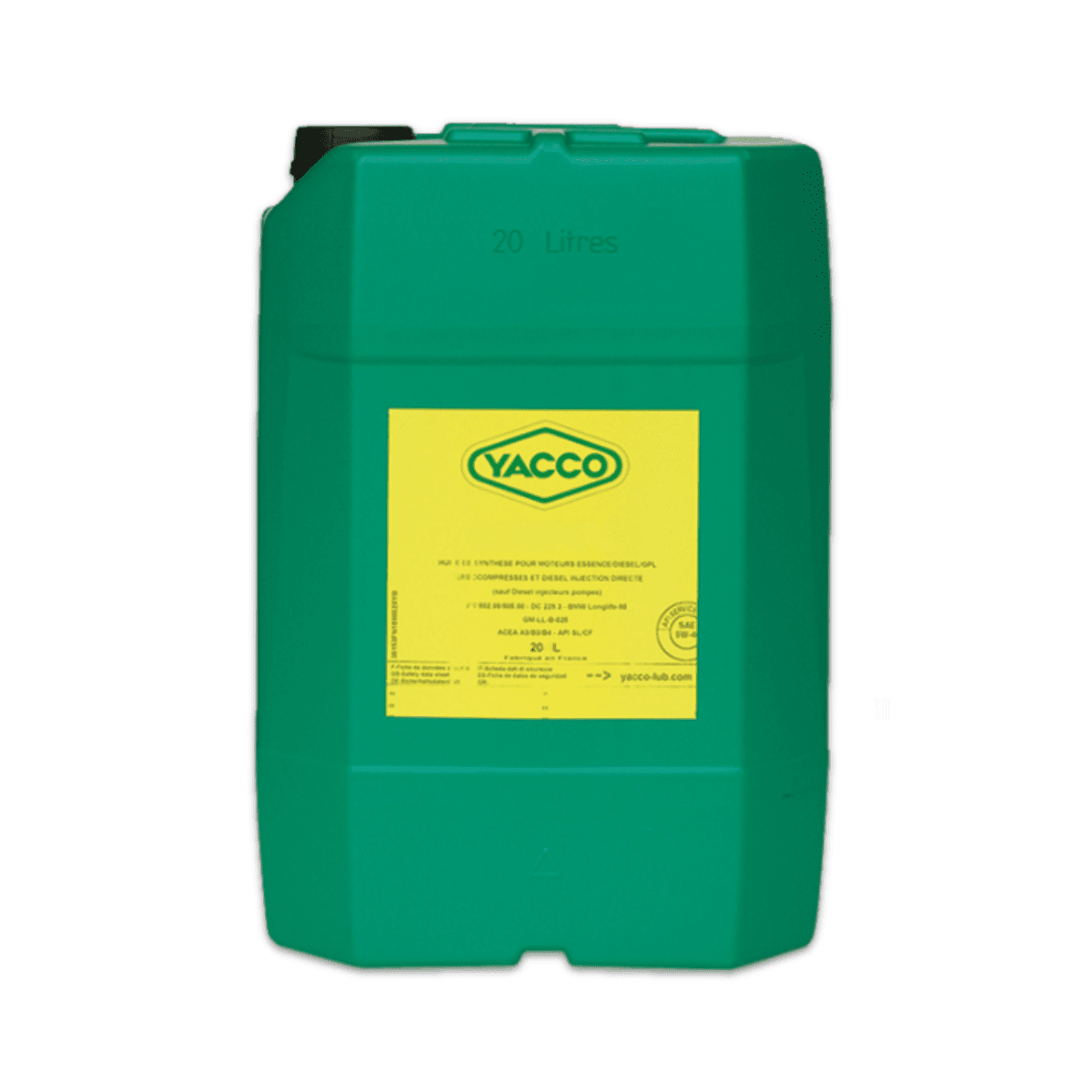 Yacco Engine Oils & Vehicle Fluids Yacco Synthetic Manual Transmissions Lube Oil AE 75W90 20L - BVX 600
