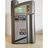 Yacco Engine Oils & Vehicle Fluids Yacco VX Mineral Engine Oil 5L - VX 100 SAE 20W50