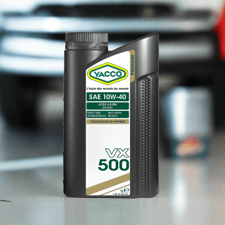 Yacco Engine Oils & Vehicle Fluids Yacco VX Premium Synthetic Engine Oil 1L/5L - VX 500 SAE 10W40
