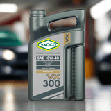 Yacco Engine Oils & Vehicle Fluids Yacco VX Semi Synthetic Engine Oil 1L/5L/208L - VX 300 SAE 10W40