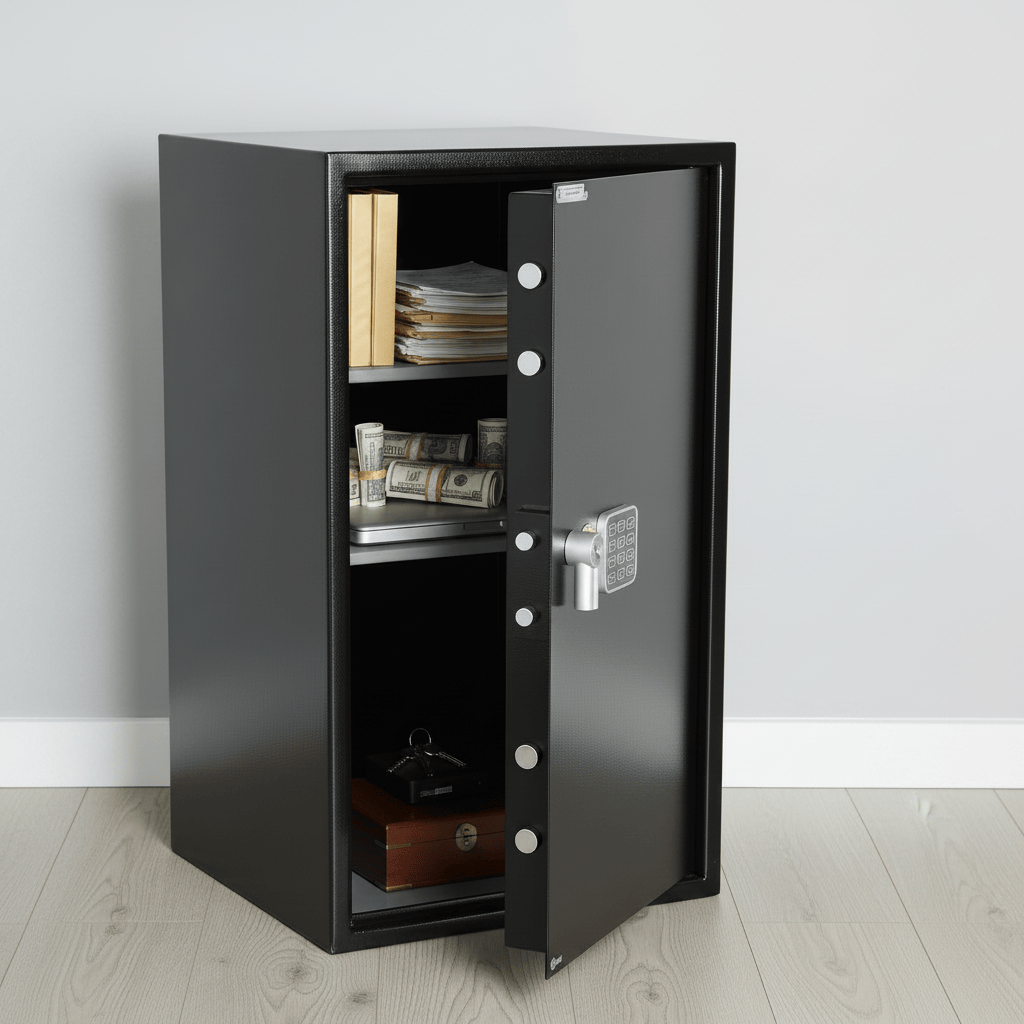 Yale Tool Chests & Cabinets Yale Extra-Large Digital Office Safe 89.2L with Adjustable Shelf - YSV/695/DB1