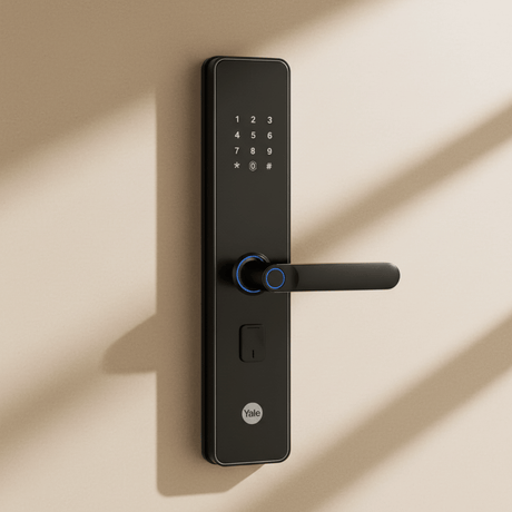 Yale Smart Locks & Digital Access Yale Smart Door Lock with Fingerprint, PIN, RFID & Key Access - YDME100NxT