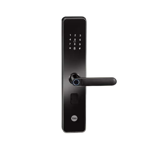 Yale Smart Locks & Digital Access Yale Smart Door Lock with Fingerprint, PIN, RFID & Key Access - YDME100NxT