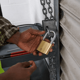 Yale Padlocks & Accessories Yale Y110B 40mm Solid Brass Padlock with 5-Pin Cylinder - Y110B/40/123/1